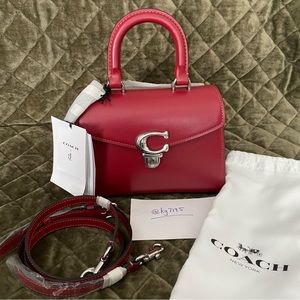 Rare  **  Coach Lunar New Year Sammy 21 Top Handle Dragon - NO CHARM